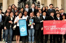 Student government leaders from Columbia University and schools/ colleges in Colombia and China convened on campus and in New York City locales from April 3–5 for several days of discussions and exchange. PHOTO: DAVID BERKE